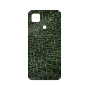 MAHOOT Green-Crocodile-Leather Cover Sticker for Xiaomi Redmi 9C NFC