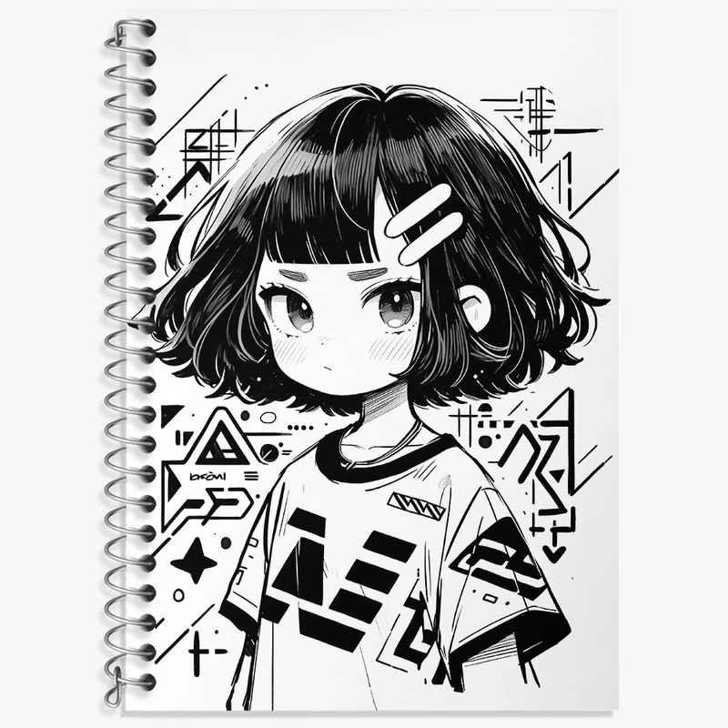 دفتر نت موسیقی 50 برگ خندالو طرح دخترانه کد N3024