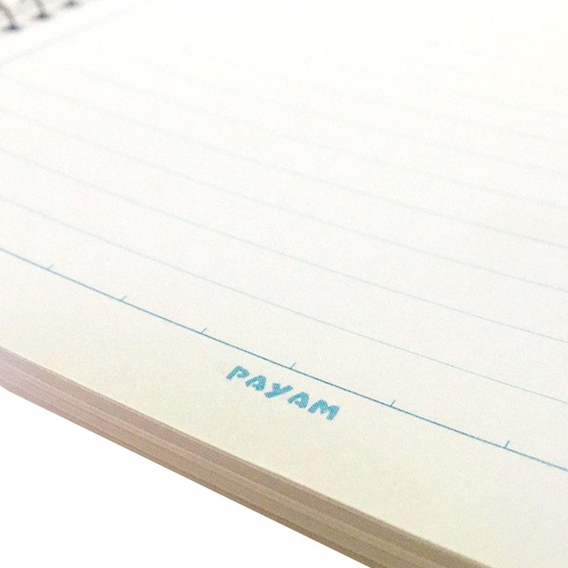 دفتر 50 برگ پیام مدل بهار کد 5000