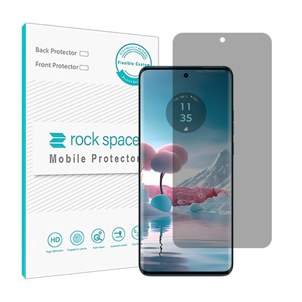 محافظ صفحه نمایش پرایوسی راک اسپیس مدل HyPRV مناسب برای گوشی موبایل موتورولا Edge 40 Neo