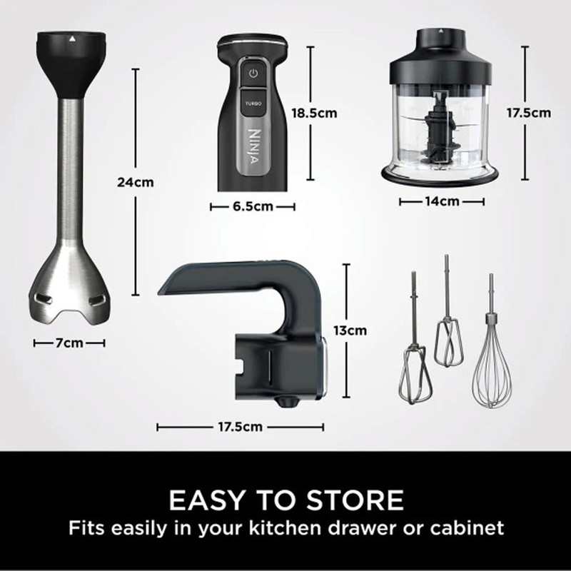 گوشت کوب برقی چندکاره 850 وات نینجا مدل  CI100EU