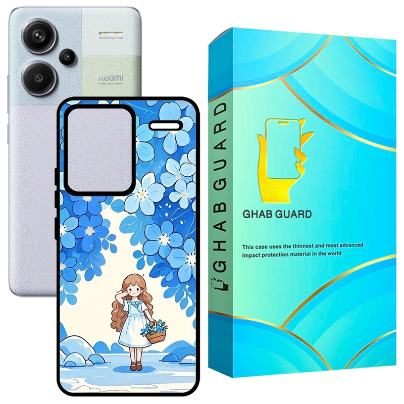 کاور قاب گارد طرح دخترانه مدل GCHPN13PL مناسب برای گوشی موبایل شیائومی Redmi Note 13 Pro Plus