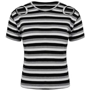 کراپ‌تاپ آستین کوتاه زنانه دکسونری مدل 358001115