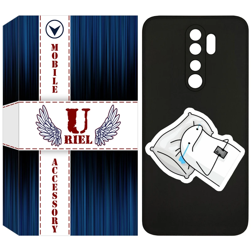 کاور یوریل مدل KSH کد 81 طرح غمگین مناسب برای گوشی موبایل شیائومی Redmi Note 8 Pro