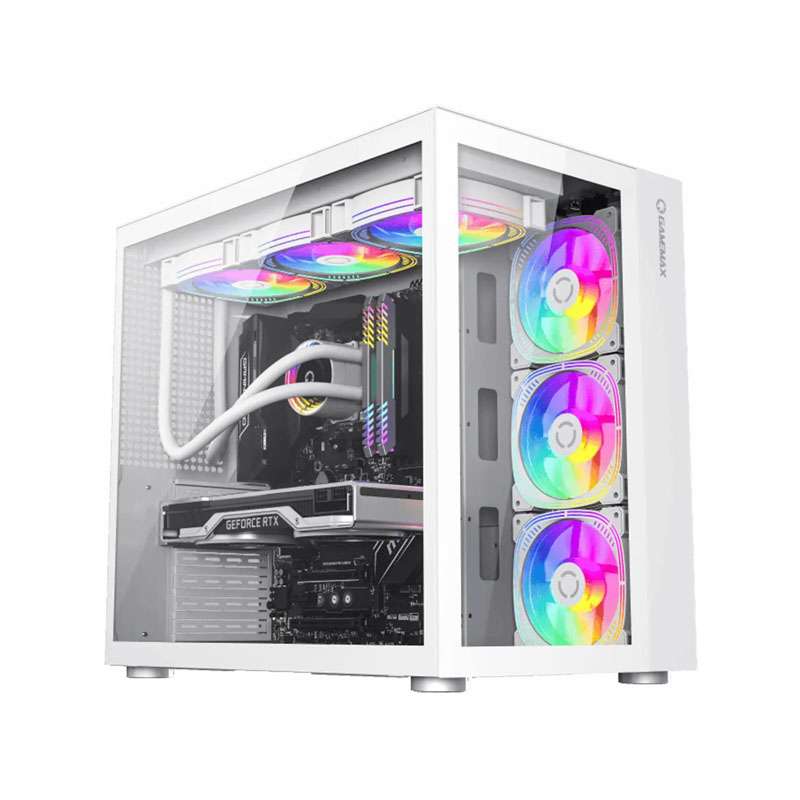 کیس کامپیوتر گیم مکس مدل Infinity White