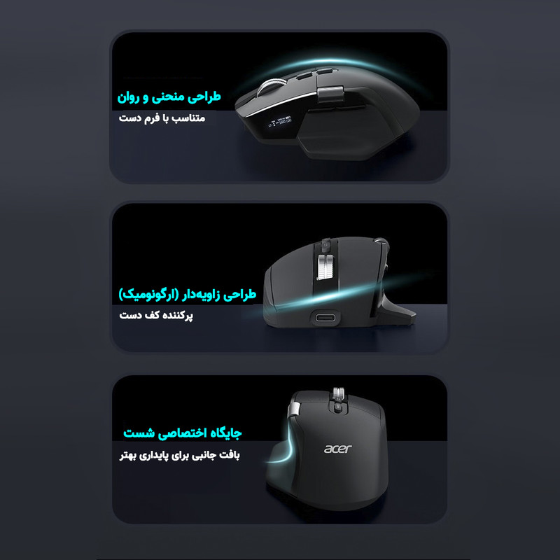 ماوس بی سیم ایسر مدل OMR257