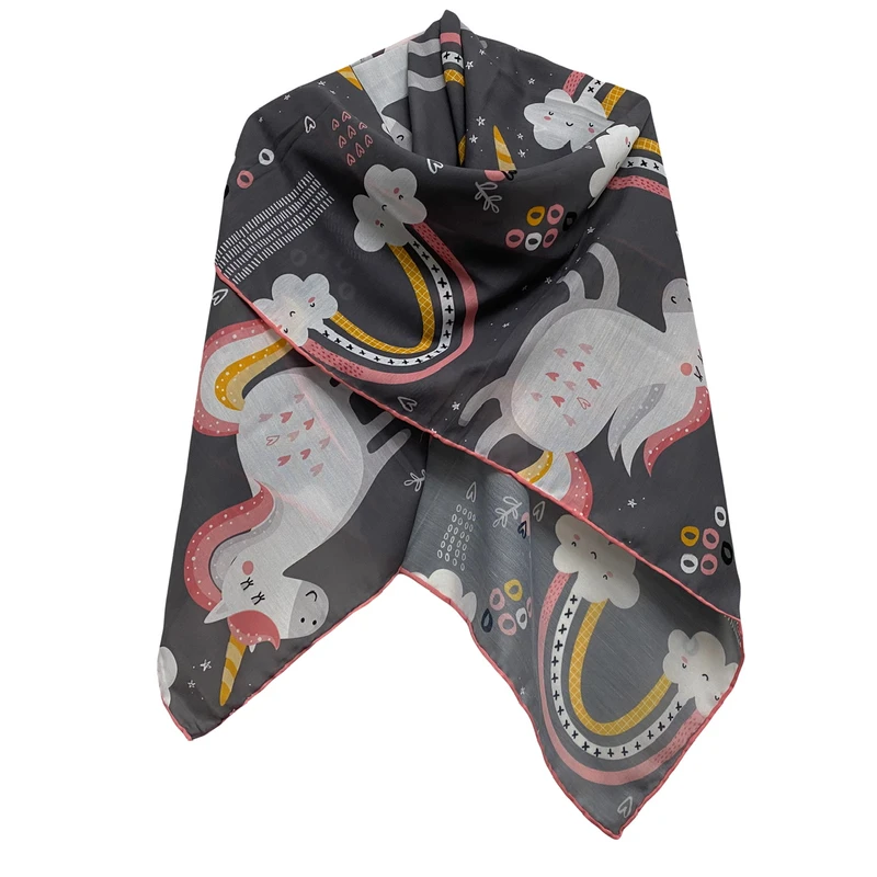 روسری دخترانه مدل نخی چهارفصل دست دوز کد 1381