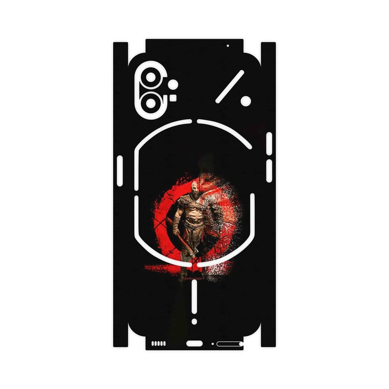 برچسب پوششی ماهوت مدل GOD_OF_WAR-FullSkin مناسب برای گوشی موبایل ناتینگ Phone 1