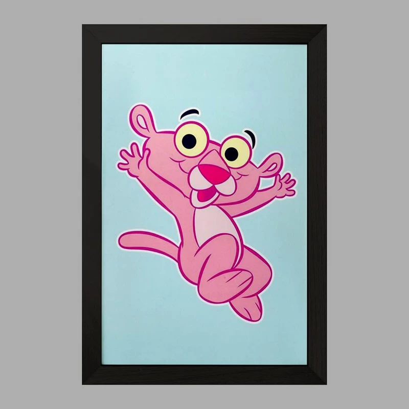 تابلو خندالو مدل پلنگ صورتی Pink Panther  کد 1400