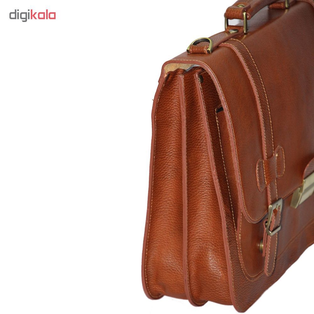 کیف اداری مردانه چرم بارز مدل چرم طبیعی فلوتر کد DL5 -  - 4