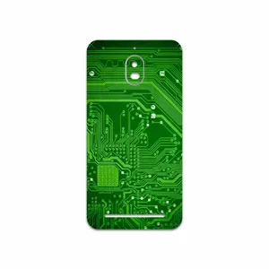 MAHOOT Green Printed Circuit Board Cover Sticker for BlackBerry Aurora