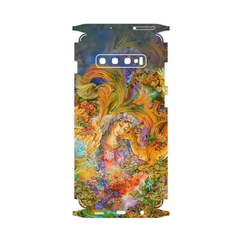 برچسب پوششی ماهوت مدل Persian miniature 3-FullSkin مناسب برای گوشی موبایل سامسونگ Galaxy S10 Plus