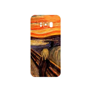 MAHOOT The Scream of Munch Cover Sticker for Samsung Galaxy S8