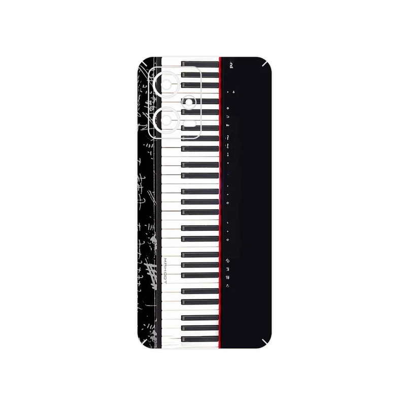 برچسب پوششی ماهوت مدل Piano_Instrument مناسب برای گوشی موبایل شیائومی Redmi Note 12 5G
