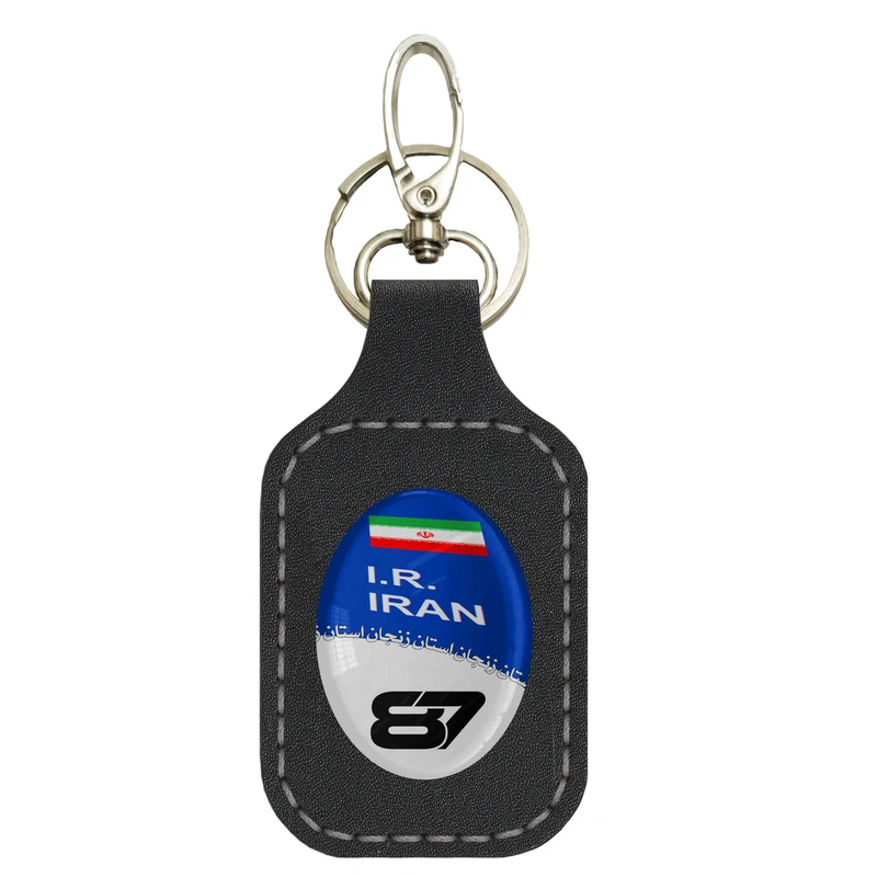 جاسوئیچی خودرو مدل SRN009 طرح پلاک زنجان کد 5 - 87