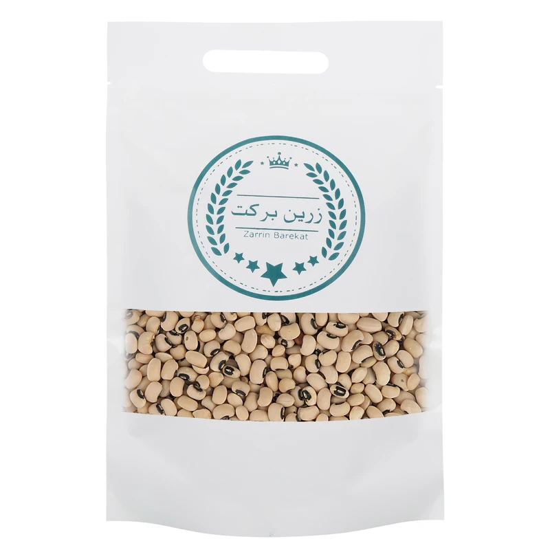 لوبیا چشم بلبلی دستچین زرین برکت - 2.5 کیلوگرم