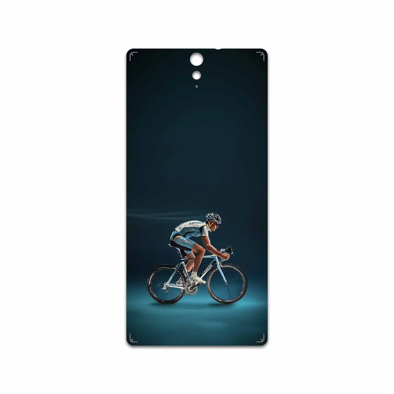 برچسب پوششی ماهوت مدل Road cycling مناسب برای گوشی موبایل سونی Xperia C5