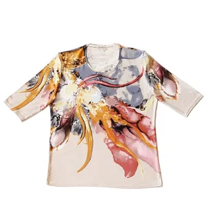 بلوز زنانه مدل آستین سه ربع