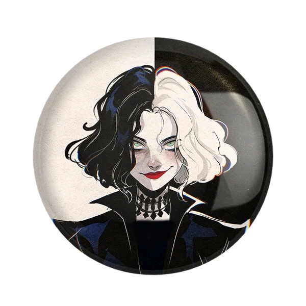 مگنت خندالو طرح کروئلا Cruella کد 10745