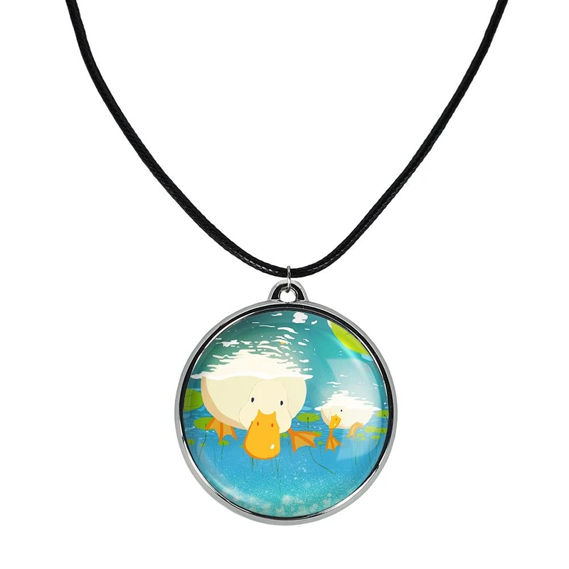 گردنبند خندالو مدل اردک های خنگ کد 2922529226