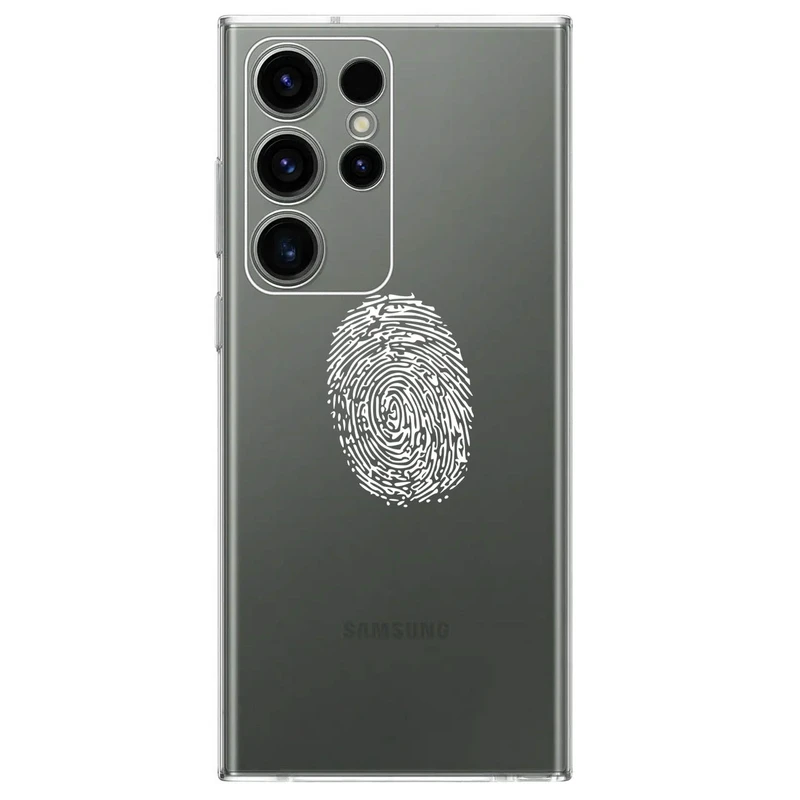 کاور مگافون طرح اثر انگشت مدل C62-W مناسب برای گوشی موبایل سامسونگ Galaxy S23 Ultra