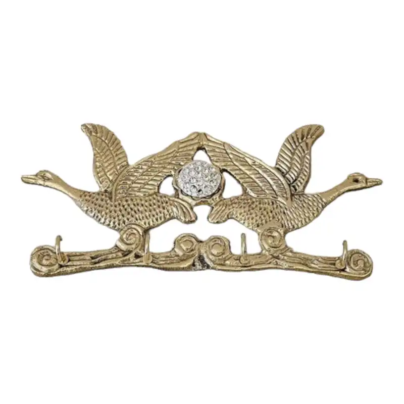 جاکلیدی برنجی مدل قو کد H-2069