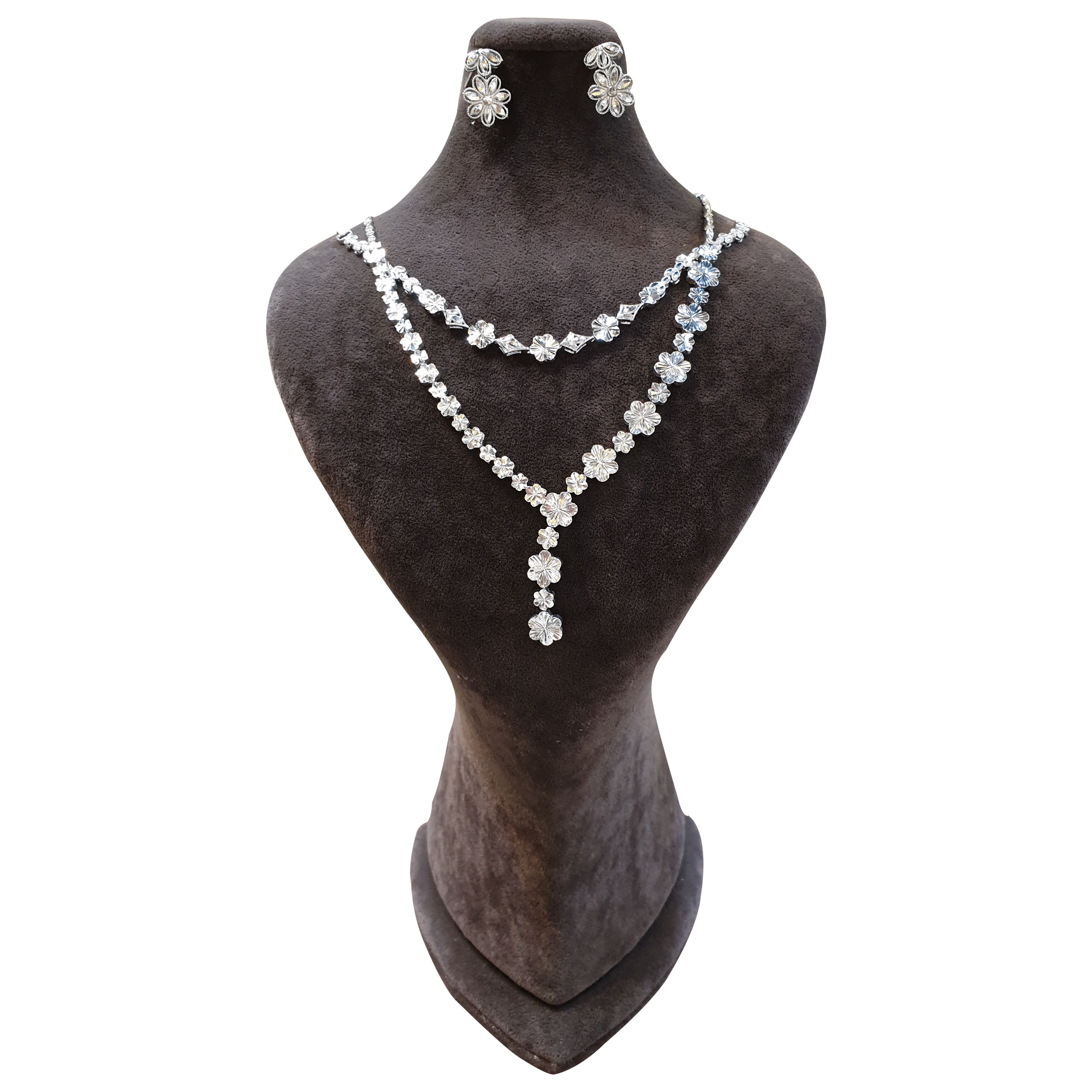 نیم ست نقره زنانه مدل 9470