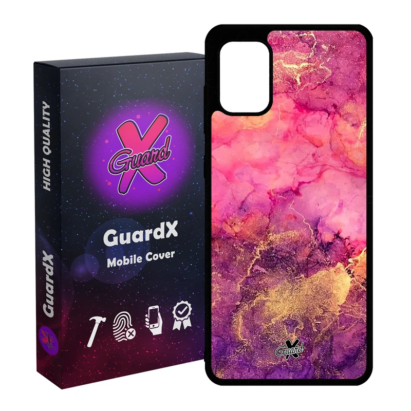 کاور گارد ایکس طرح ماربل مدل Glass10283 مناسب برای گوشی موبایل سامسونگ Galaxy A31