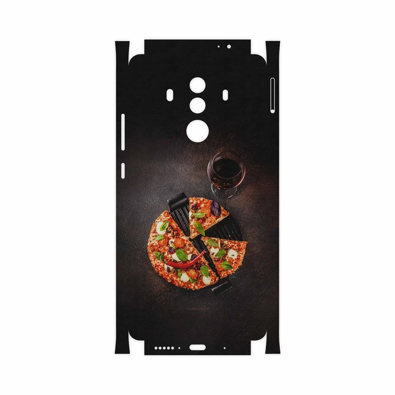 برچسب پوششی ماهوت مدل Pizza-FullSkin مناسب برای گوشی موبایل هوآوی Mate 10 Pro