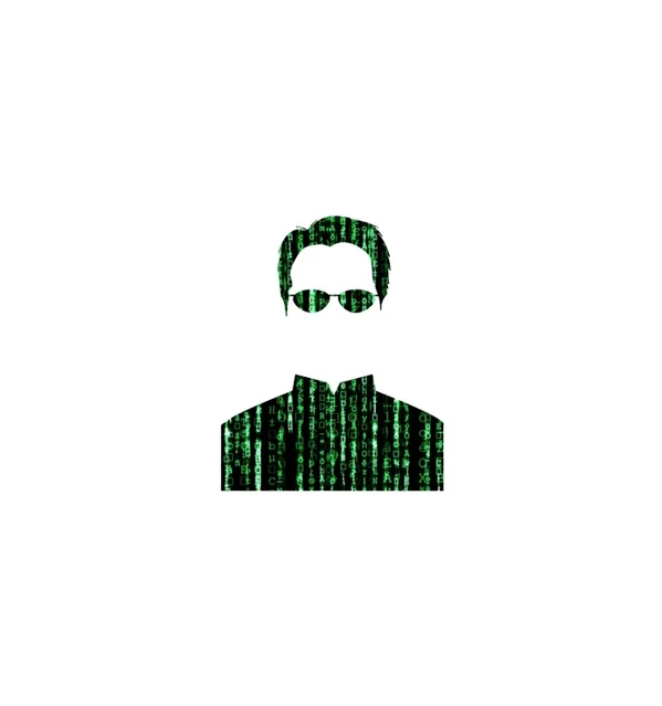  استیکر لپ تاپ لولو طرح NEO فیلم MATRIX کد 560