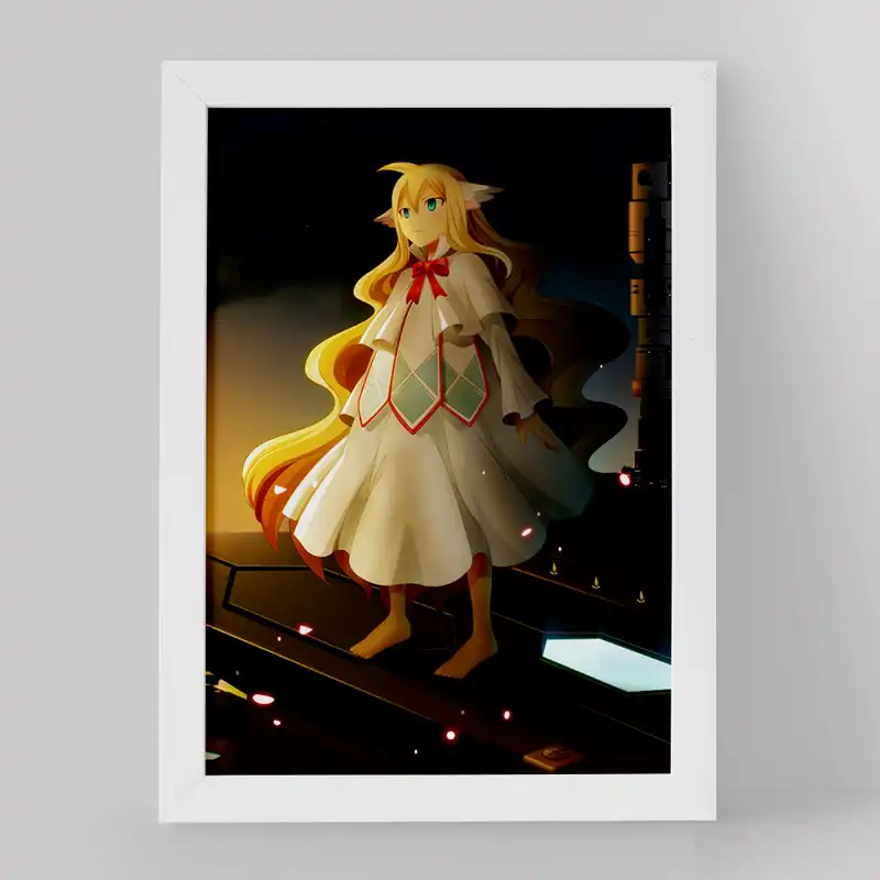 تابلو خندالو مدل میویس انیمه فری تیل کد 16466