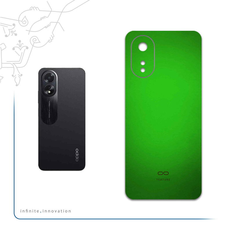 برچسب پوششی ماهوت مدل Metallic-Green مناسب برای گوشی موبایل اپو A38