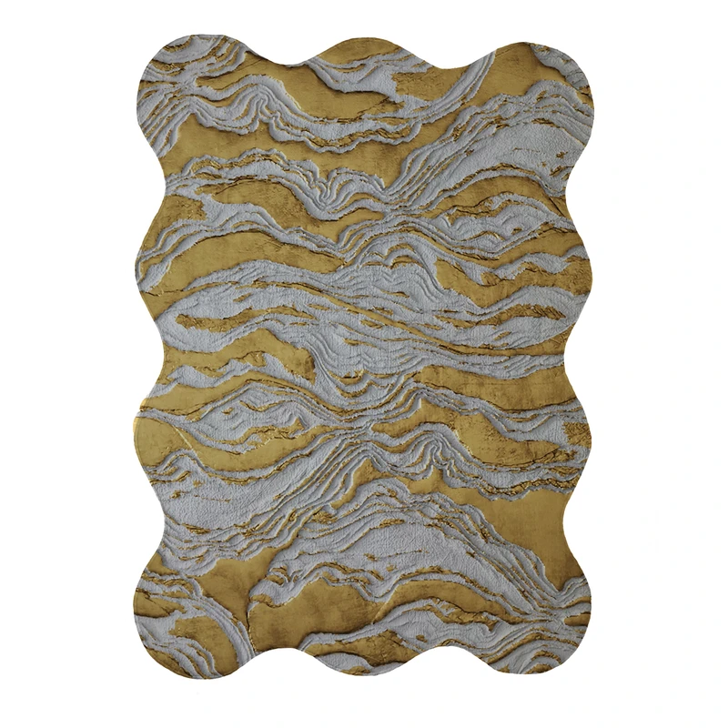 پادری مدل دالبر طرح کلاسیک کد 8813 سایز 80x110 سانتی متر 