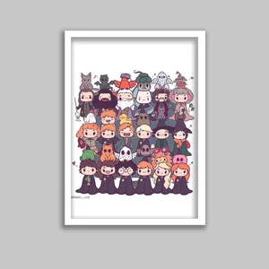 تابلو مدل هری پاتر Harry Potter کد LA-G10602