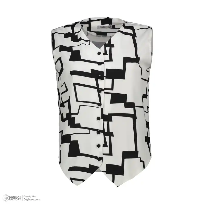 جلیقه زنانه نیزل مدل 0165-138 رنگ سفید