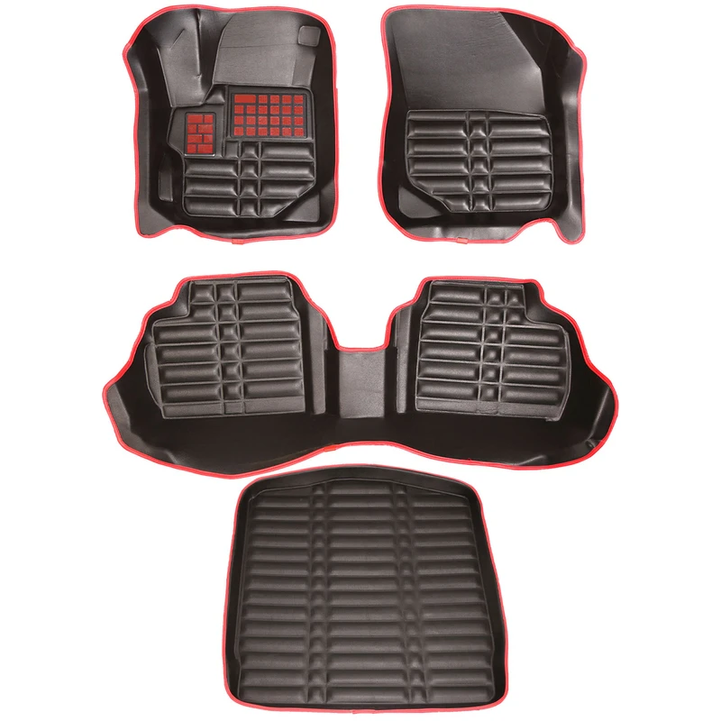 کفپوش پنج بعدی خودرو مدل LS مناسب برای تارا به همراه کفپوش صندوق