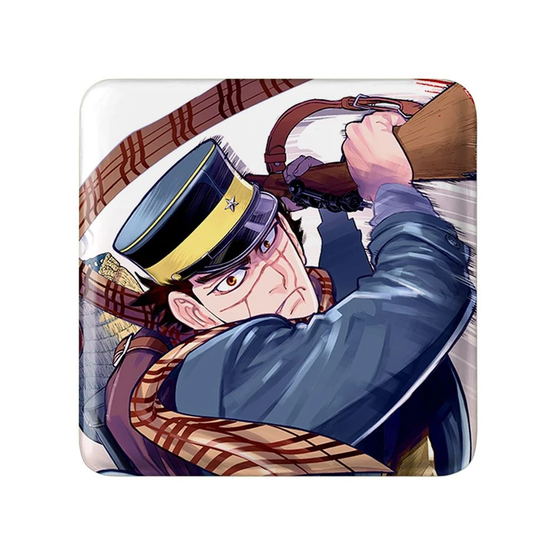 مگنت خندالو مدل سایچی انیمه کامویی طلایی Golden Kamuy کد 23708