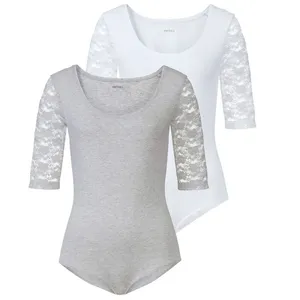 بادی آستین سه ربع زنانه اسمارا مدل EK-381929 مجموعه 2 عددی