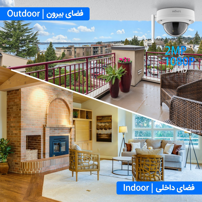 سیستم امنیتی لانگسی مدل WIFI3608DED4SW200 3