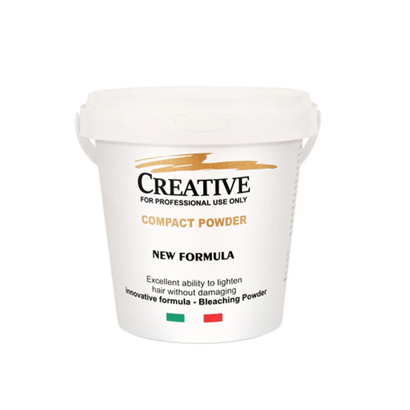 پودر دکلره کریتیو مدل کامپکت وزن 500 گرم رنگ آبی