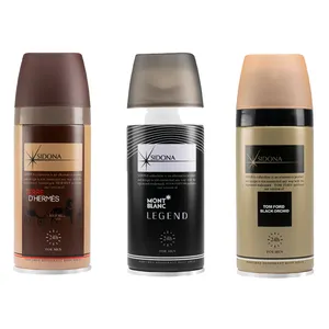 اسپری بدن مردانه سیدونا مدل SID-1 حجم 150 میلی لیتر مجموعه 3 عددی