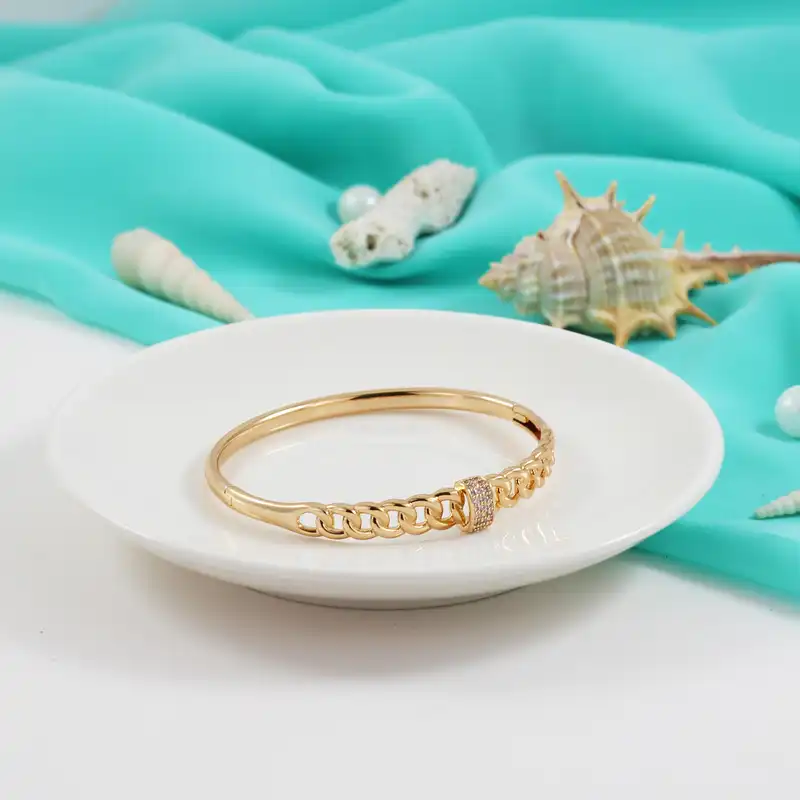 دستبند النگویی زنانه ژوپینگ مدل تمنا کد W54