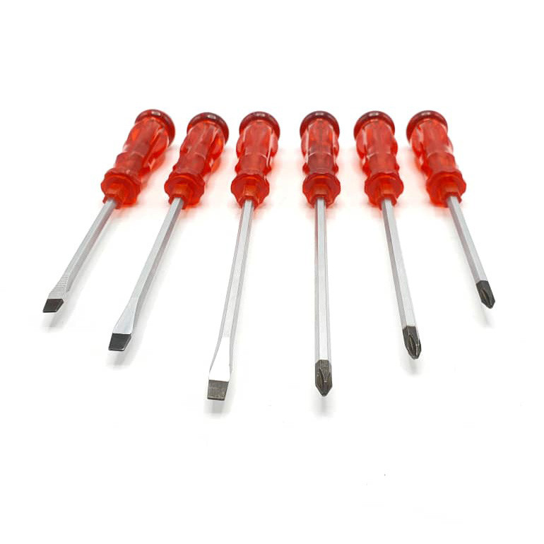 پیچ گوشتی ضربه خور مدل TAT-6 بسته 6 عددی