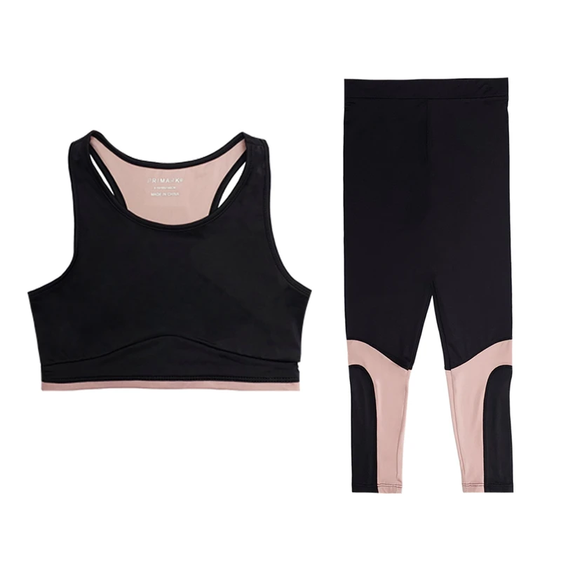ست نیم تنه و لگینگ ورزشی دخترانه پیریمارک مدل 6437
