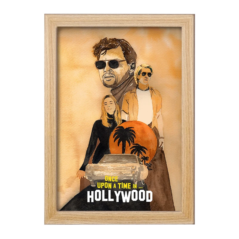 تابلو خندالو مدل روزی روزگاری در هالیوود کد F11456