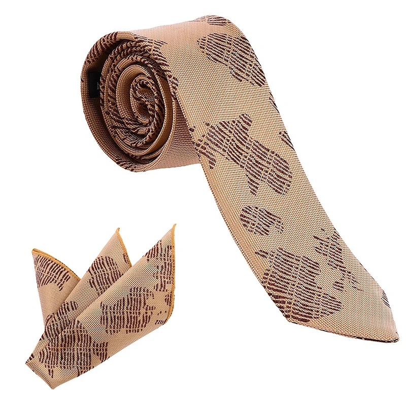 ست کراوات و دستمال جیب مردانه مدل نیوفشن کد 103