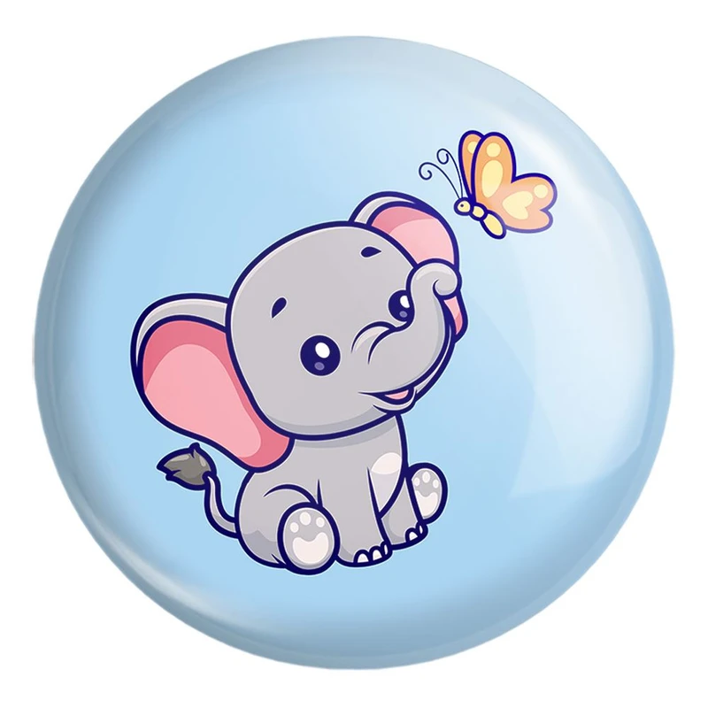 پیکسل خندالو طرح فیل کد 8630 مدل بزرگ