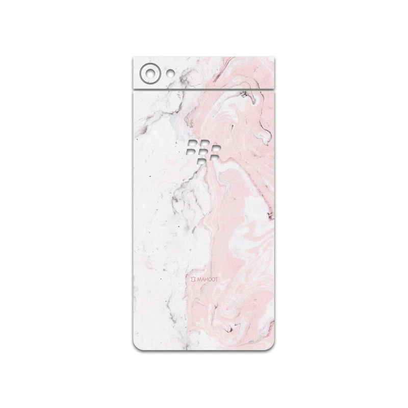 برچسب پوششی ماهوت مدل Blanco-Pink-Marble مناسب برای گوشی موبایل بلک بری Motion