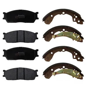 لنت ترمز جلو برنتا مدل B16255 مناسب برای تیبا ریو به همراه لنت ترمز عقب