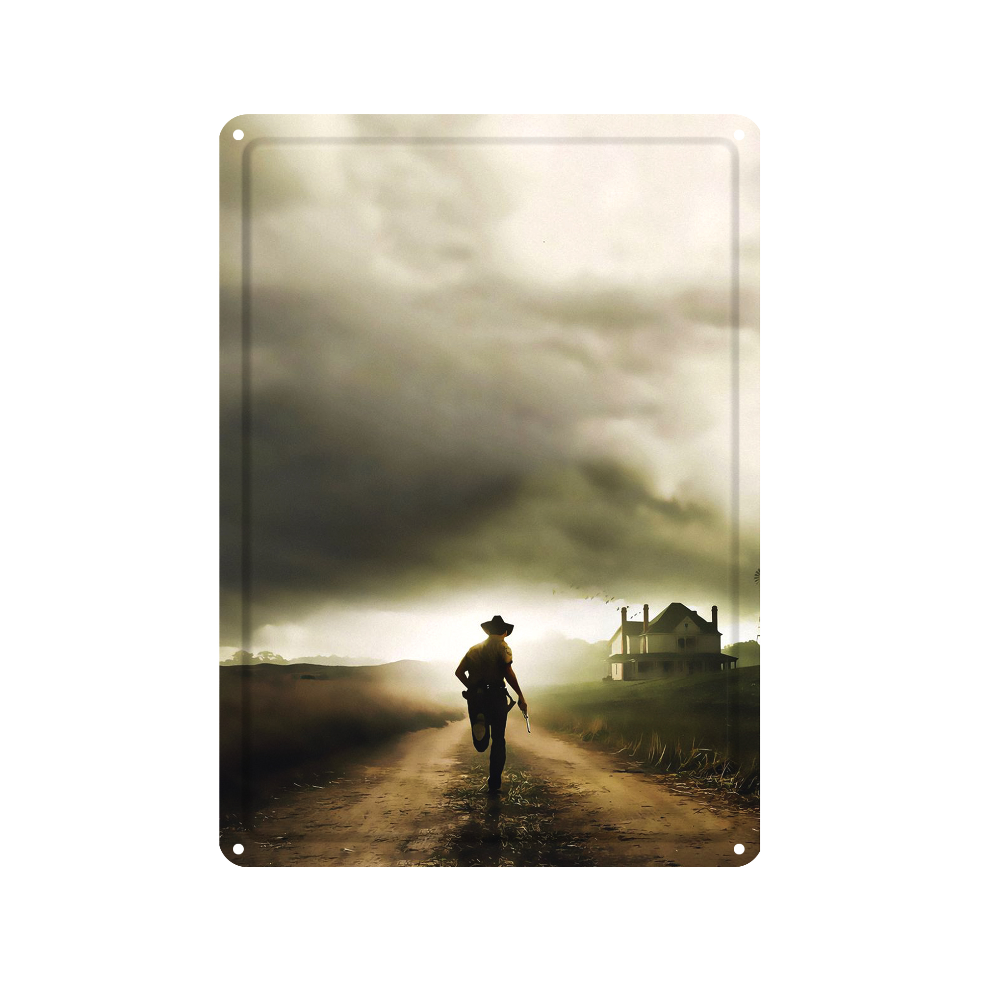 دیوارکوب مدل مردگان متحرک کد s 1261 walking dead
